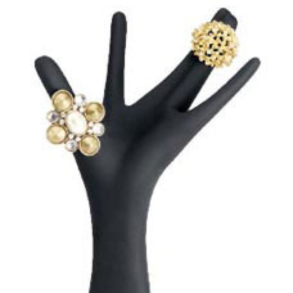 Black Upright Ring Jewelry Display Hand - Picture 1 of 2